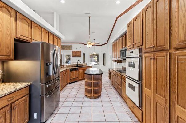 Interior, Kitchen, Pendant Lights, Recessed Lighting