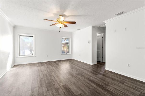 Empty room, Interior, Wood Texture Flooring