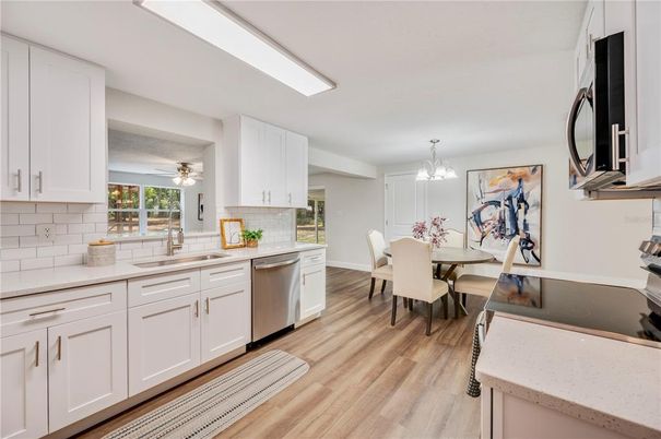 Dining room, Interior, Kitchen, Wood Texture Flooring