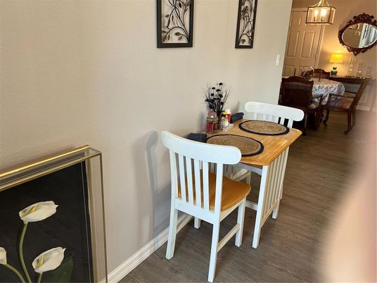 Dining room, Interior, Wood Texture Flooring