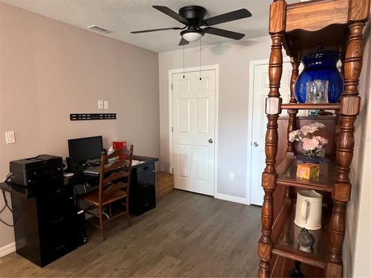Home Office, Interior, Wood Texture Flooring