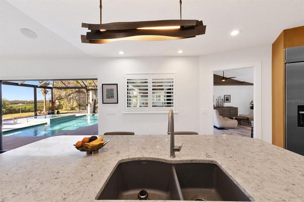 Interior, Pool, Recessed Lighting, Sun Room