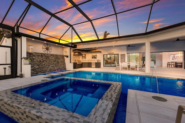 Glass Ceilings, Interior, Pool, Sun Room