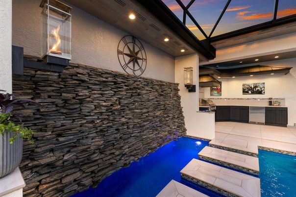 Glass Ceilings, Interior, Pool, Sun Room
