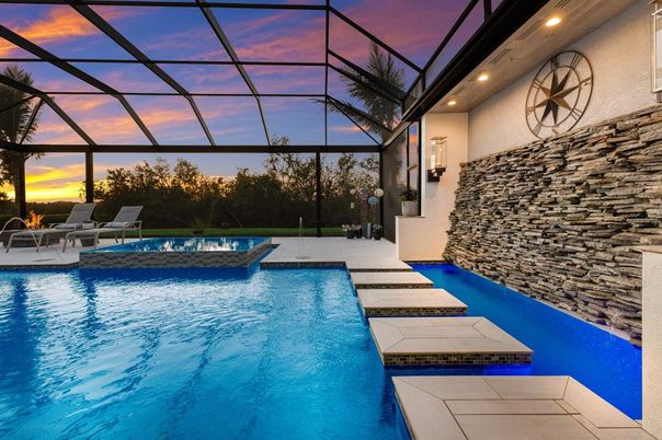 Glass Ceilings, Interior, Pool, Sun Room
