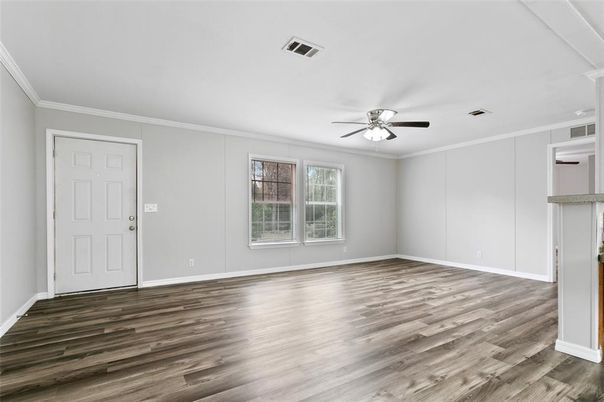 Empty room, Interior, Wood Texture Flooring