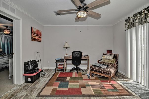 Home Office, Interior, Wood Texture Flooring