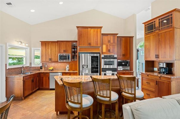 Interior, Kitchen, Recessed Lighting, Stainless Steel Appliances