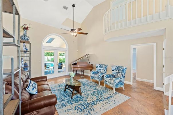Interior, Living room, Piano
