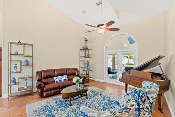 Interior, Living room, Piano
