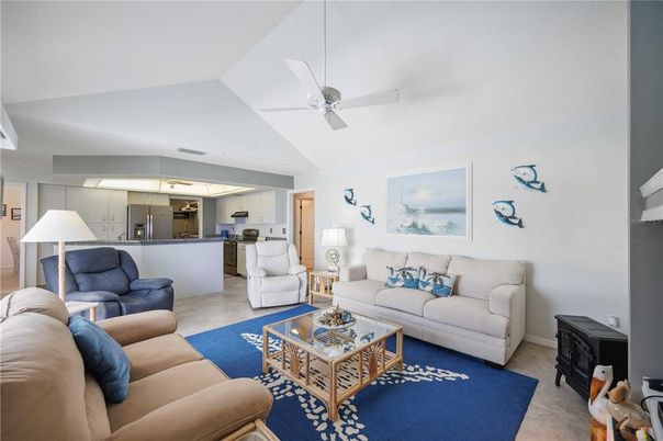 Interior, Kitchen, Living room