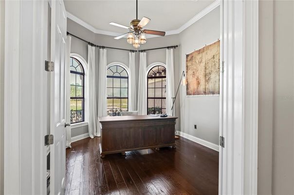 Home Office, Interior, Wood Texture Flooring
