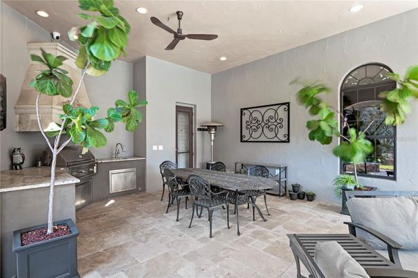 Dining room, Interior, Recessed Lighting