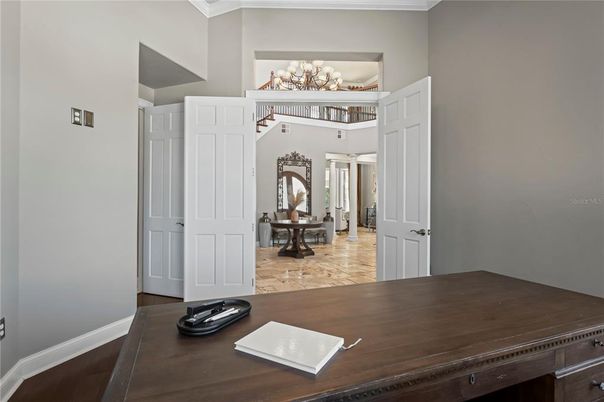 Chandelier, Interior, Wood Texture Flooring