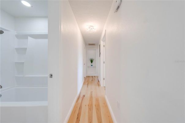Interior, Recessed Lighting, Wood Texture Flooring