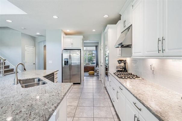 Interior, Kitchen, Recessed Lighting, Stainless Steel Appliances