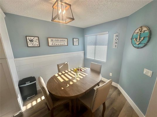 Dining room, Interior, Wood Texture Flooring