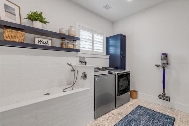Interior, Recessed Lighting, Washer