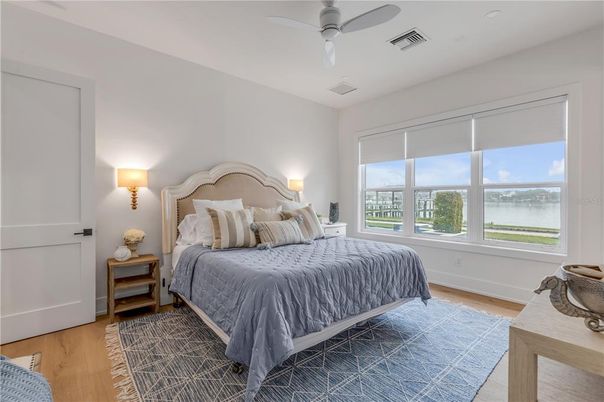 Bedroom, Interior, Water, Wood Texture Flooring
