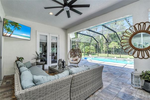 Glass Ceilings, Interior, Pool, Recessed Lighting, Sun Room