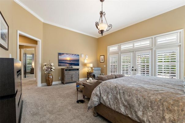 Bedroom, Interior, Pendant Lights