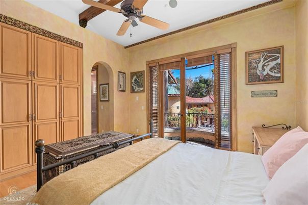 Bedroom, Interior, Wooden Beams, Wood Texture Flooring