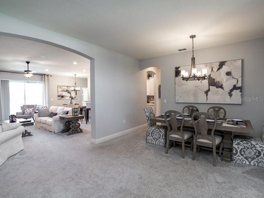 Chandelier, Dining room, Interior, Living room, Recessed Lighting