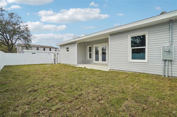 Backyard, Exterior