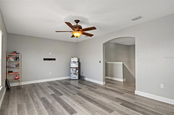 Empty room, Interior, Wood Texture Flooring