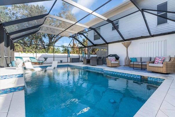 Glass Ceilings, Interior, Pool, Sun Room