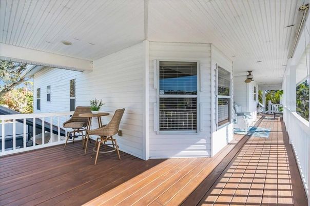 Exterior, Wood Texture Flooring