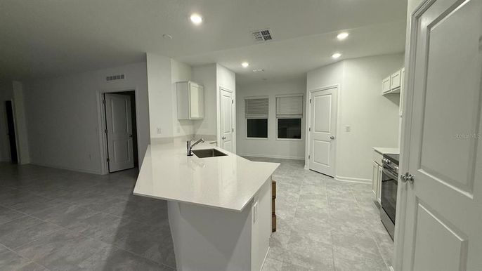 Interior, Kitchen, Recessed Lighting