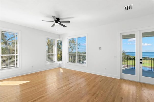 Empty room, Interior, Water, Wood Texture Flooring