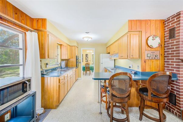 Interior, Kitchen, Stone Walls