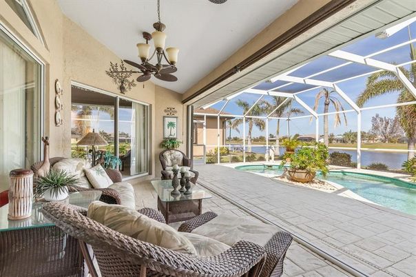 Glass Ceilings, Interior, Living room, Pool, Sun Room, Water