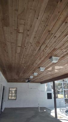 Interior, Wooden Ceilings