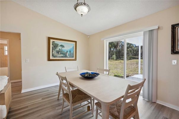 Dining room, Interior, Wood Texture Flooring