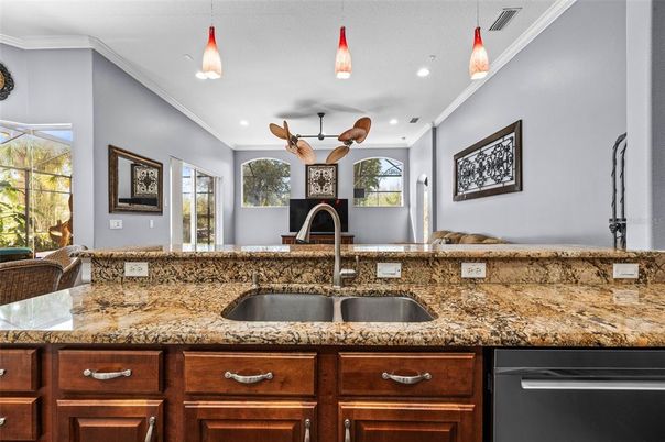 Interior, Kitchen, Pendant Lights, Recessed Lighting