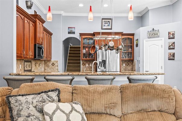 Interior, Kitchen, Pendant Lights, Recessed Lighting