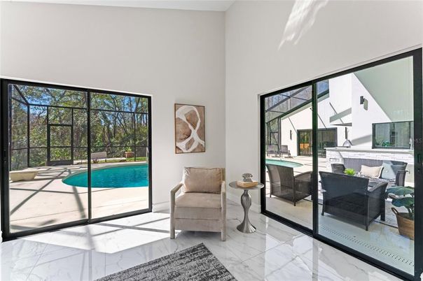 Interior, Marble, Pool, Sun Room