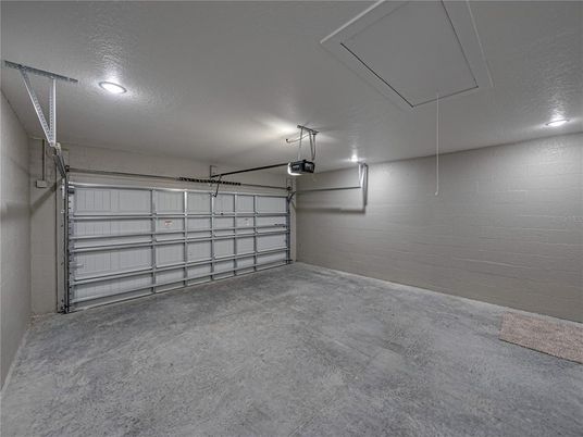 Garage, Interior, Recessed Lighting