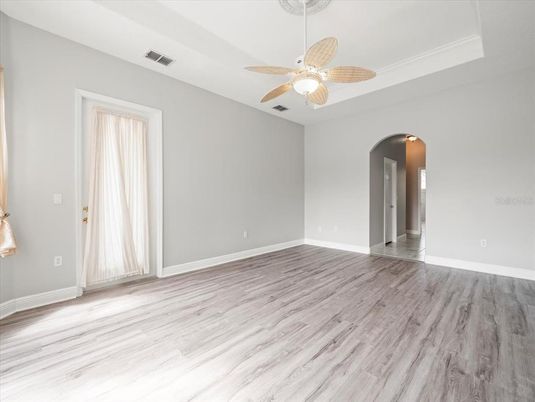 Empty room, Interior, Wood Texture Flooring