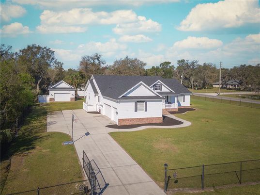 Backyard, Detached Garage, Exterior
