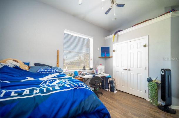 Bedroom, Home Office, Interior, Wood Texture Flooring