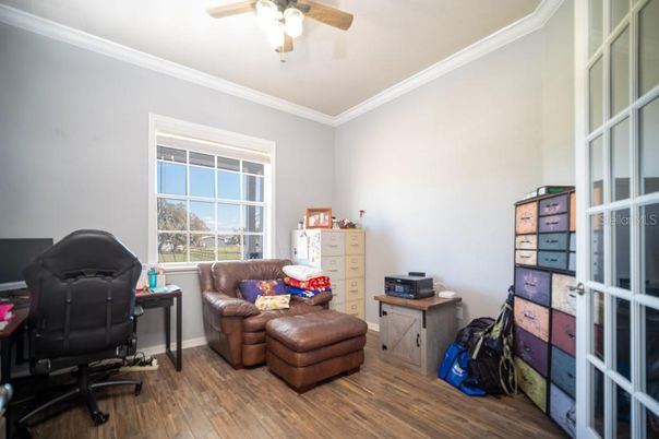 Home Office, Interior, Wood Texture Flooring