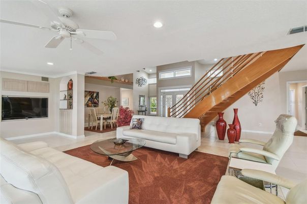 Dining room, Interior, Living room, Recessed Lighting