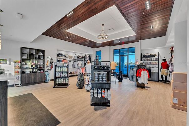 Fitness Equipment, Gym, Interior, Recessed Lighting, Wooden Ceilings, Wood Texture Flooring