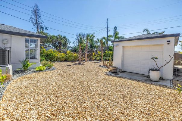Backyard, Detached Garage, Exterior