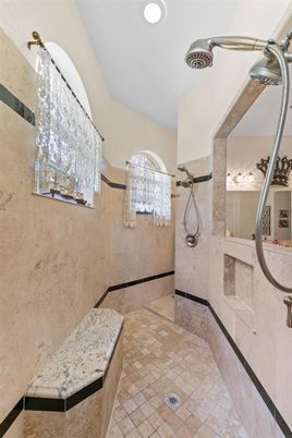 Bathroom, Chandelier, Interior, Recessed Lighting