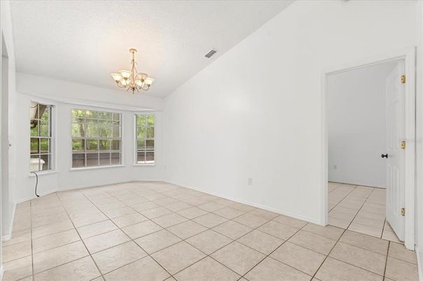 Chandelier, Empty room, Interior